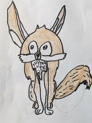 ES37 - Fennec Fox by Lukas Bosters @ St. Mary Gr. 3