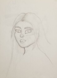 MS-52 Untitled by Rhiannon Brooks, Gr.6, Gilbert Paterson