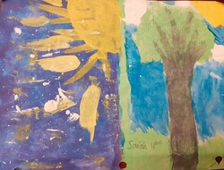 E13 The Earth and Space by Sarah Kabego, École La Vérendrye, Gr.4 