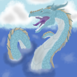 MS14 Drago the Water Dragon by Samantha Warren, GS Lakie, Gr.6