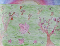 ES45 - Sunset on the Prairie by Victoria Hayes @ Probe Gr. 5